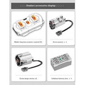 Classique Hors Route Auto Set De Construction,1630Pcs Avec Bloc De Montage Briques De Construction Modèle De Voiture Jouet Br