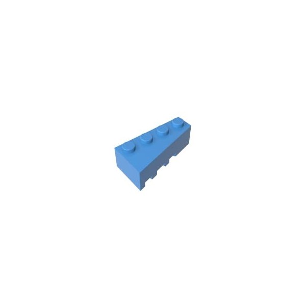 TYCOLE Gobricks GDS-593 Angle - 4x2 Wedge Brick Right Compatible with Lego 41767All Major Brick Brands Toys Building Blocks