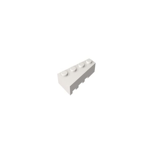 TYCOLE Gobricks GDS-593 Angle - 4x2 Wedge Brick Right Compatible with Lego 41767All Major Brick Brands Toys Building Blocks