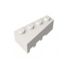 TYCOLE Gobricks GDS-593 Angle - 4x2 Wedge Brick Right Compatible with Lego 41767All Major Brick Brands Toys Building Blocks