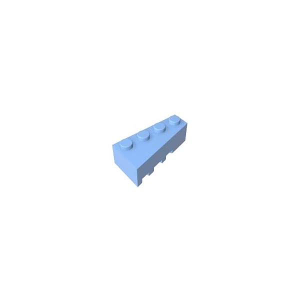 TYCOLE Gobricks GDS-593 Angle - 4x2 Wedge Brick Right Compatible with Lego 41767All Major Brick Brands Toys Building Blocks