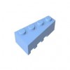 TYCOLE Gobricks GDS-593 Angle - 4x2 Wedge Brick Right Compatible with Lego 41767All Major Brick Brands Toys Building Blocks