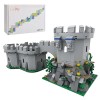 HUAN Jouet de Construction sur Le Château Médiéval Pirate, Jeu de Blocs de Construction DIY 638Pièces MOC-56701, Cadeau Merve