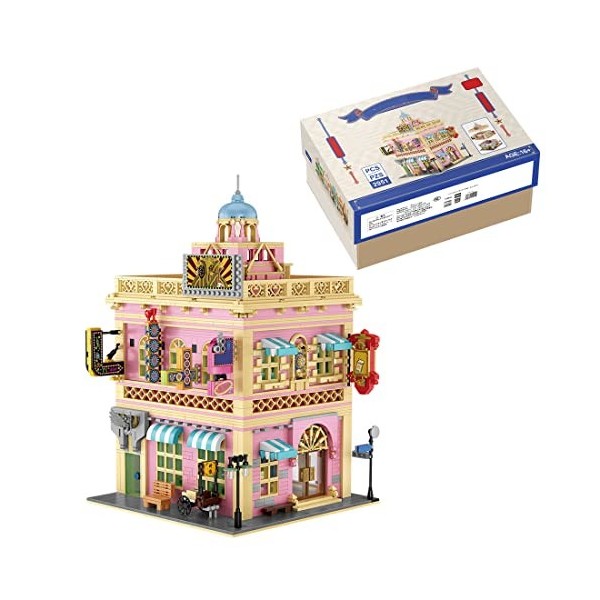 EnWind Kit de construction de maison médiévale, non compatible avec Lego City pour enfants et adolescents, 2951 pièces