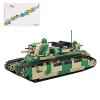 JoyMate Technik WW2 Kit de construction de chars militaires, 1202 pièces et plus, compatible avec Lego Cobi Technic