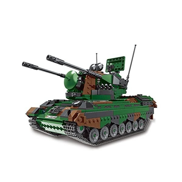 JoyMate Technik WW2 Kit de construction de chars militaires, 1202 pièces et plus, compatible avec Lego Cobi Technic