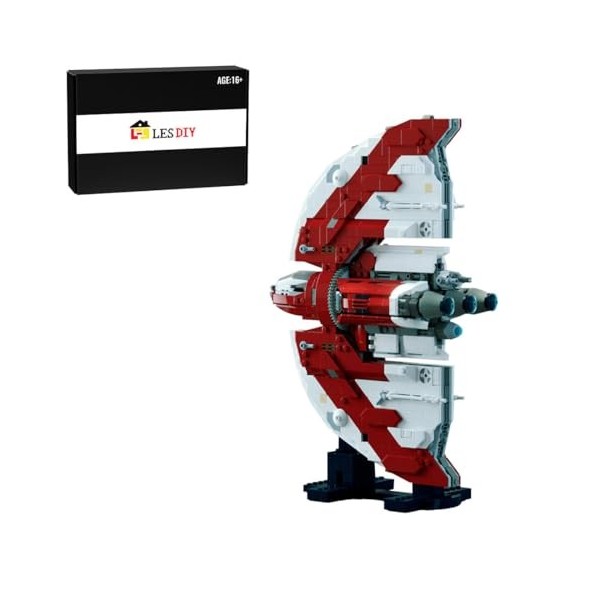 JoyMate Hélicoptère technique, navette spatiale, bateau fusée modèle Sci-Fi Super Star Vaisseau spatial MOC Kit de constructi