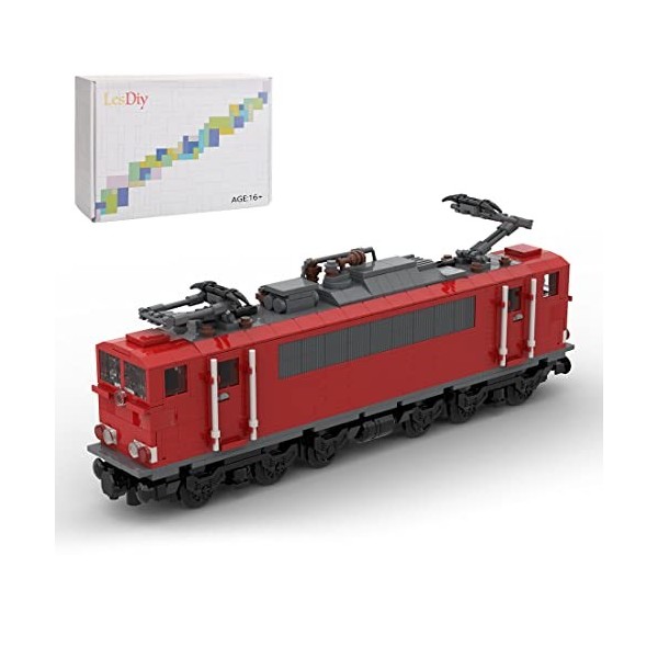Novaray Briques de construction Technique Train ferroviaire, 751 pièces DB-155 train européen, jeu de jouets, blocs de constr