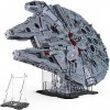 Présentoir en acrylique pour Lego Millenium Falcon 75192 Star Wars - Ensemble de blocs de construction transparents - Support