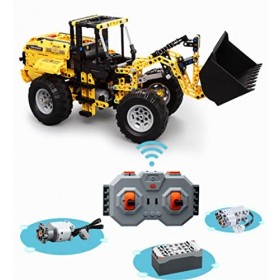 Technique Chargeuses Sur Pneus Jeu De Construction,491Pièces Avec Bloc De Montage Exclusif Véhicule Dingénierie Avec Télécom