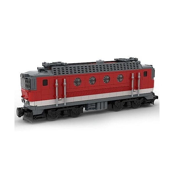 ENWIND Briques de construction de train technique MOC-73261 - Modèle de locomotive rétro - Cadeau pour enfants - Compatible a