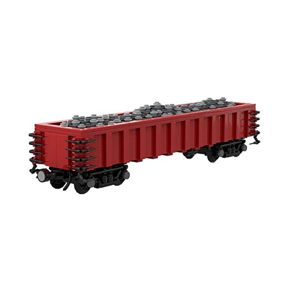 ENWIND Briques de construction de train technique MOC-73261 - Modèle de locomotive rétro - Cadeau pour enfants - Compatible a