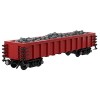 ENWIND Briques de construction de train technique MOC-73261 - Modèle de locomotive rétro - Cadeau pour enfants - Compatible a