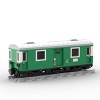 ENWIND Briques de construction de train technique MOC-73261 - Modèle de locomotive rétro - Cadeau pour enfants - Compatible a