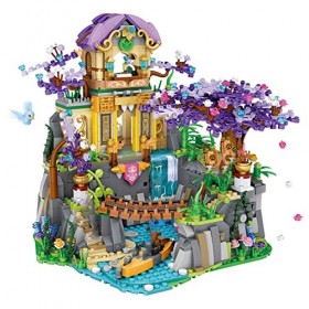 Novaray Maison Kit de construction - 1569 pièces MOC - Temple perdu créatif - Modèle de briques de construction pour enfants 