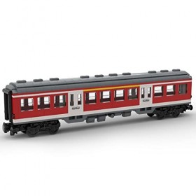 HMUA Technic MOC-71043 Lot de 571 blocs de construction pour voiture de tourisme DB Regio, compatible avec Lego