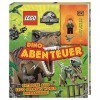 Lego Jurassic World Aventures de dinosaures avec figurine Claire et Baby Ractor + Stickers dinosaures à partir de 6 ans