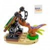 LEGO Jurassic World: piège à dinosaures avec bébé raptor et appât