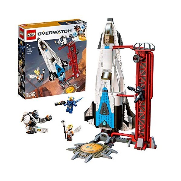 LEGO®-Overwatch™ Observatoire : Gibraltar Jeu de construction, 9 Ans et  Plus, 730 Pièces 75975