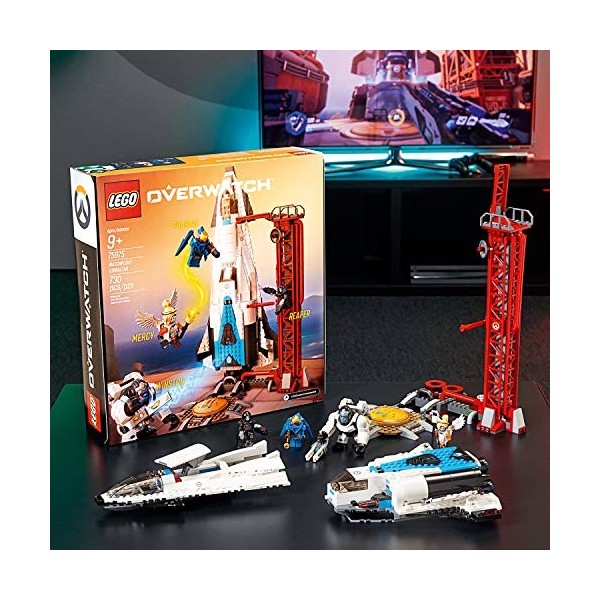 LEGO®-Overwatch™ Observatoire : Gibraltar Jeu de construction, 9 Ans et Plus, 730 Pièces 75975