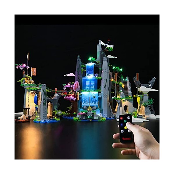 Jeu De Lumières pour Lego 80024 The Legendary Flower Fruit Mountain, Kit De Lumière a LED Compatible avec Lego 80024 Lumineus