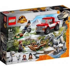 Lego Jurassic World Set – Blue & Beta dans le piège Velociraptor 76946 + Polybag 30390