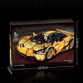 Ensemble de Construction de modèles de Voitures de Sport technologique, MOC Blocs de Serrage de la Construction de Voitures, 