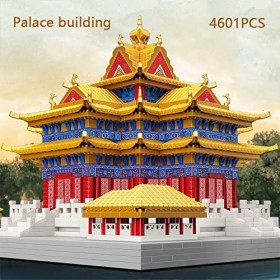 Puzzles 3D, Modèle de Construction, Modèle de Construction de Palais Nano 4600+Pcs Modèle de Construction Micro-Particule Ass
