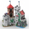 Edgewater Keep Castle Blocs de construction modulaires 1527 pièces Kit de modèle de château Pirate MOC Blocs de serrage compa