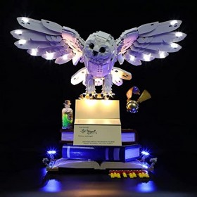 BONOCO Lumière LED Compatible avec Lego 76391 Harry Potter HogwartSicons Collectors Edition Blocs Blocs: Version de télécomma