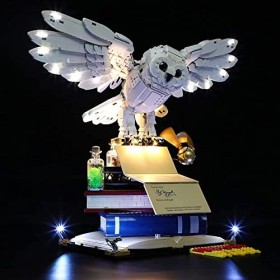 BONOCO Lumière LED Compatible avec Lego 76391 Harry Potter HogwartSicons Collectors Edition Blocs Blocs: Version de télécomma