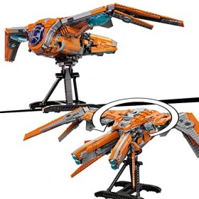 LEGO 76193 Marvel Le Vaisseau des Gardiens de la Galaxie: Jouet Avengers, Jeu de Construction avec Mini Figurines Thor & Star
