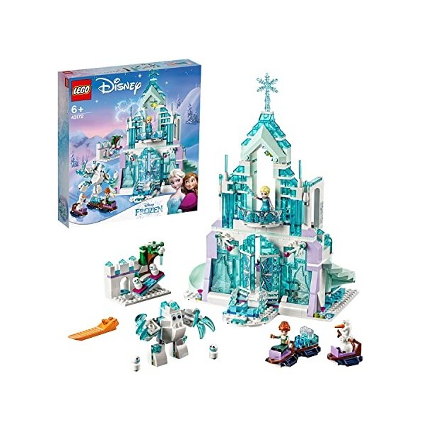 LEGO 43172 Disney Princess Le Palais des Glaces Magique d’Elsa