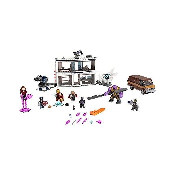 LEGO Marvel Avengers - 76192 - Kit de construction à collectionner - Scène de bataille au composé des Avengers - Nouveau 2021