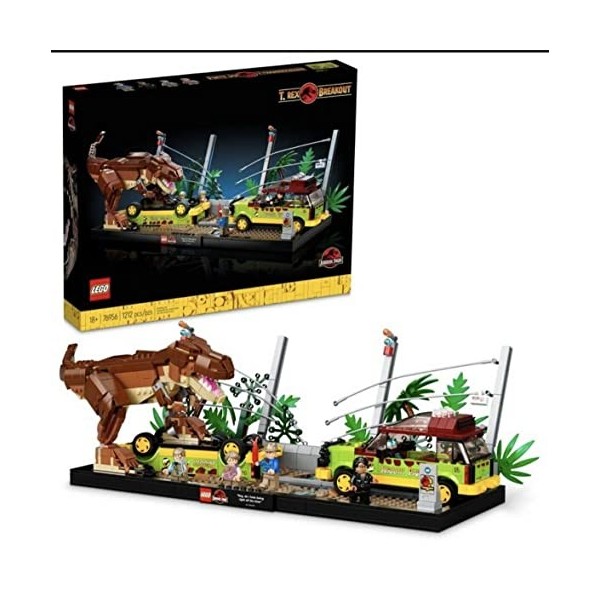 LEGO 76956 Jurassic Park T. rex Breakout