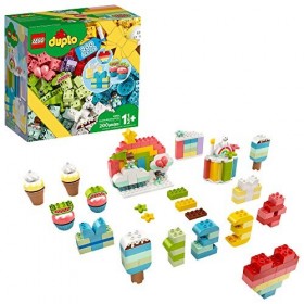 LEGO DUPLO Classic Creative Birthday Party 10958 Imaginative Building Fun for Toddlers. Creative Toy Gift for Kids, New 2021 