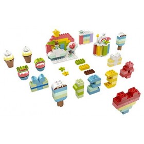LEGO DUPLO Classic Creative Birthday Party 10958 Imaginative Building Fun for Toddlers. Creative Toy Gift for Kids, New 2021 