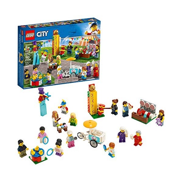 LEGO City People Pack – Fun Fair 60234 Building Kit, New 2019 183 Pieces 