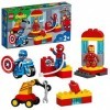 LEGO Duplo 10921 Le labo des Super-héros avec Les célèbres Personnages Marvel Avengers : Iron Man, Spider-Man et Captain Amer