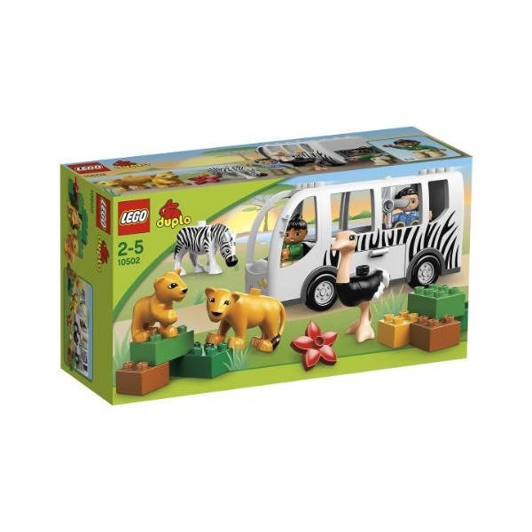 LEGO DUPLO LEGOville - 10502 - Jeu de Construction - Le Bus du Zoo