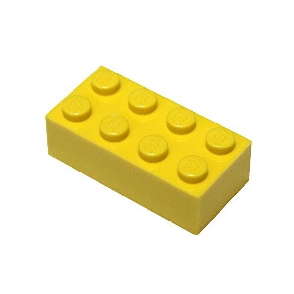 LEGO Parts and Pieces: Reddish Brown 2x4 Brick x100