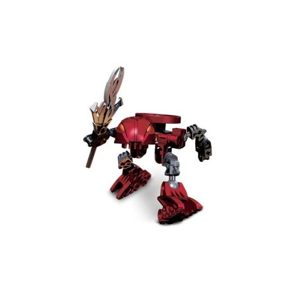 LEGO Bionicle Rahaga Mini Figure Set 4877 Norik Red 