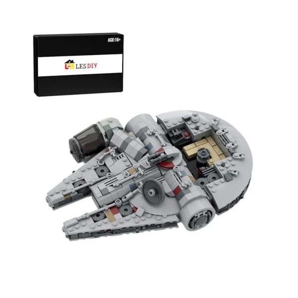 MERK Kit de modélisme technique de vaisseau spatial, 892 pièces, Sci-Fi Y-Wing Starfighter, collections personnalisées exclus