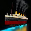YANYUESHOP Kit déclairage LED pour Lego Titanic - Jeu déclairage Compatible avec Les Blocs de Construction Lego 10294 écla