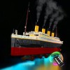 YANYUESHOP Kit déclairage LED pour Lego Titanic - Jeu déclairage Compatible avec Les Blocs de Construction Lego 10294 écla