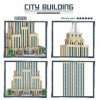 YANYUESHOP Architecture Empire State Micro Building Blocks Kit, World Famous Architectural Set Jouets Cadeaux pour Enfants Ad