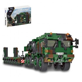 YYGE Kit de construction militaire - 1912 pièces - Réservoir de support - Modèle compatible avec Lego