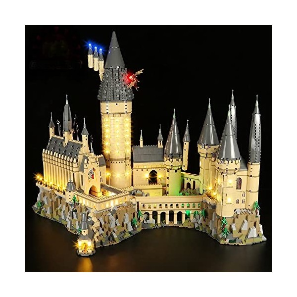 Kit déclairage GC pour LEGO® Harry Potter Château de Poudlard 71043 Lego Set nest pas inclus télécommande 