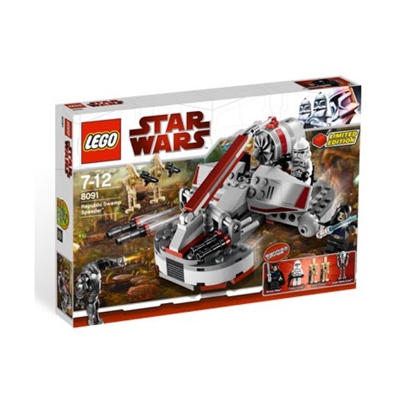 LEGO Star Wars Jeu de Construction Speeder des Marais de la République