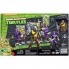 Mega Bloks - Rocksteady et sa Bande de méchants, Tortues Ninja, Jeu de Construction Mattel DMW28 